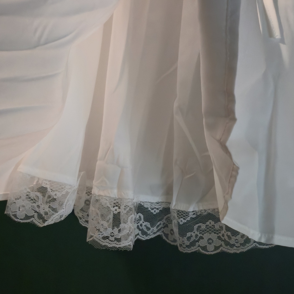 Cowgirl White Flowy Short Dress - Picture 5 of 6